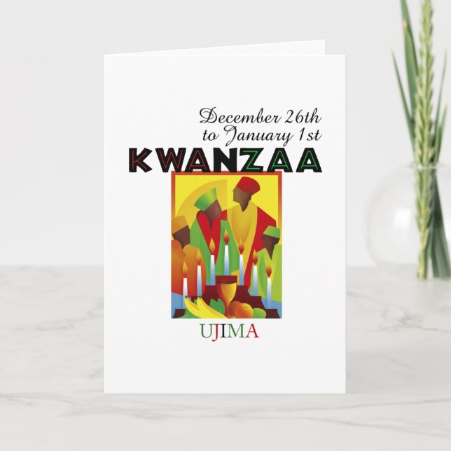 Cartes Pour Fêtes Annuelles UJIMA - Responsabilité (Devant)