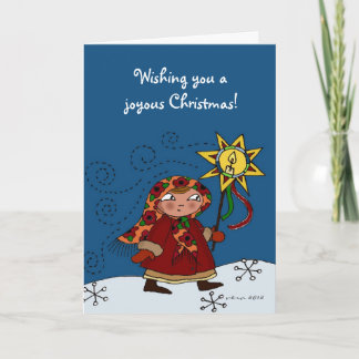 Cartes Pour Fêtes Annuelles Ukrainian Christmas Star