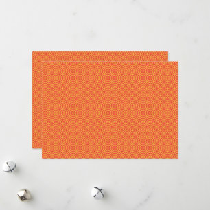 Cartes Pour Fêtes Annuelles un arrière - plan orange et jaune avec de petits c