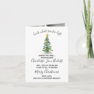 Cartes Pour Fêtes Annuelles Un cadeau de Père Noël  6 Naissance de Noël photo