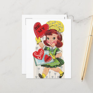 Cartes Pour Fêtes Annuelles Un doux amour vintage Valentine