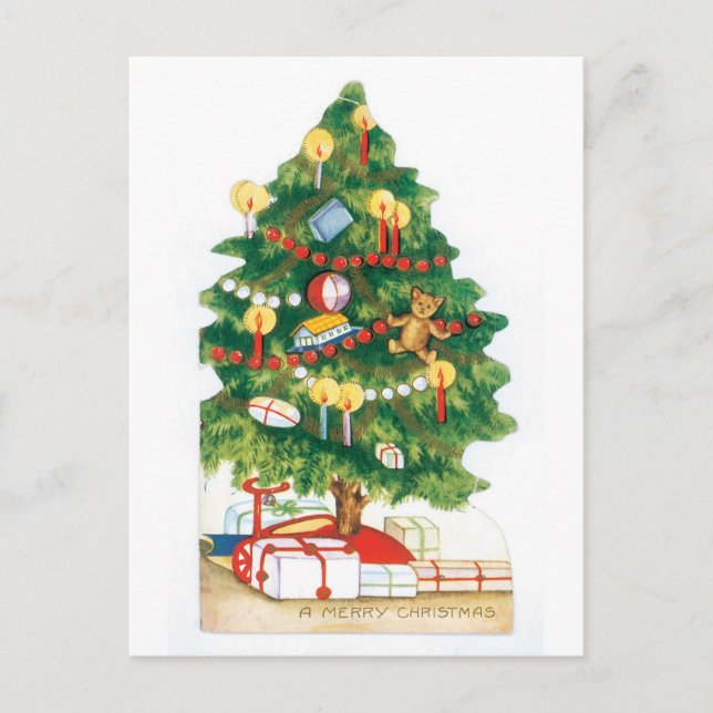 Cartes Pour Fêtes Annuelles Un joyeux Noël (Devant)