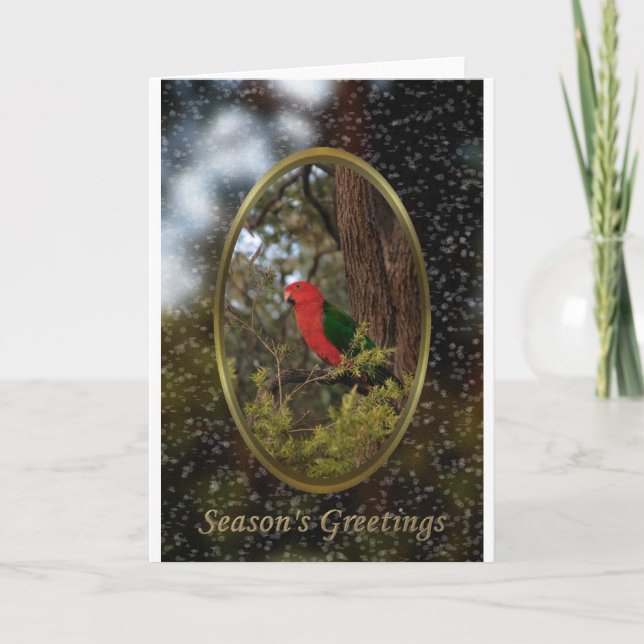 Cartes Pour Fêtes Annuelles Un Noël australien (Devant)