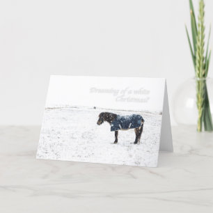 Cartes Pour Fêtes Annuelles Un Noël blanc ?