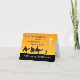 Cartes Pour Fêtes Annuelles Un Noël entièrement personnalisable pour trois hom