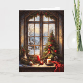 Cartes Pour Fêtes Annuelles Un Noël Eve Souvenu