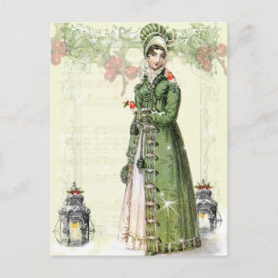 Cartes Pour Fêtes Annuelles Un Noel joyeux - Jane Austen inspirés