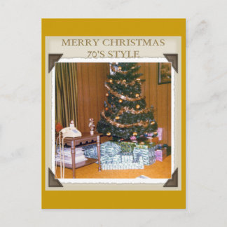 Cartes Pour Fêtes Annuelles UN NOËL Les années 70