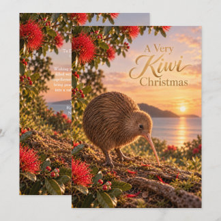 Cartes Pour Fêtes Annuelles Un Noël très Kiwi