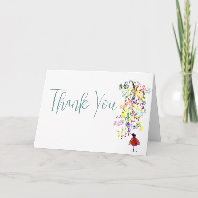 Cartes Pour Fêtes Annuelles Un Petit Oiseau M'A Dit Ça (Devant)