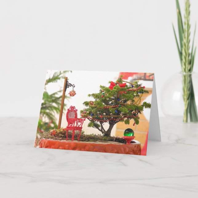 Cartes Pour Fêtes Annuelles Un petit souhait de vacances (Devant)