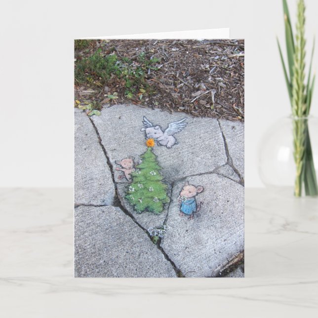 Cartes Pour Fêtes Annuelles un peu de fête (Devant)