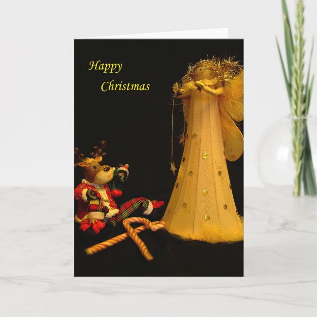 Cartes Pour Fêtes Annuelles Un repas pour deux (Devant)