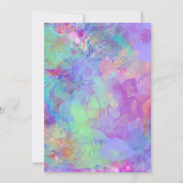 Cartes Pour Fêtes Annuelles Un rêve confus (Devant)