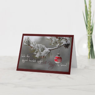 Cartes Pour Fêtes Annuelles Un roi est né