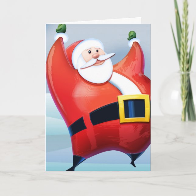 Cartes Pour Fêtes Annuelles Un souhait père Noël pour vous ! (Devant)