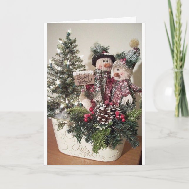 CARTES POUR FÊTES ANNUELLES UN TOUR "SPÉCIAL" D'ANNIVERSAIRE/NOËL (Devant)