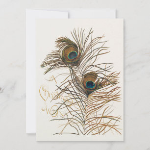 Cartes Pour Fêtes Annuelles Un voeu de Noël avec Tropical