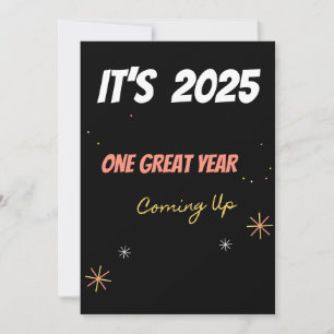 Cartes Pour Fêtes Annuelles UNE ANNÉE FORMIDABLE À VENIR Affirmations positive