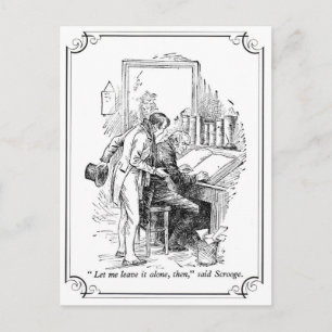 Cartes Pour Fêtes Annuelles Une Carol de Noël : Laissez-la tranquille