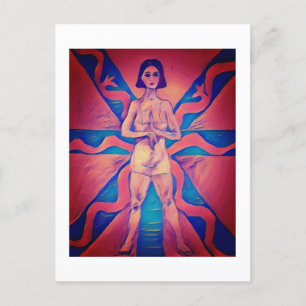 Cartes Pour Fêtes Annuelles Une femme sage