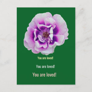 Cartes Pour Fêtes Annuelles Une fleur de tulipe