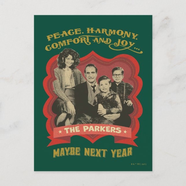 Cartes Pour Fêtes Annuelles Une histoire de Noël | Paix, harmonie, confort et  (Devant)