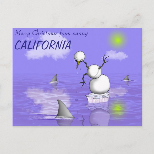 Cartes Pour Fêtes Annuelles Une mauvaise journée au Paradis (Devant)