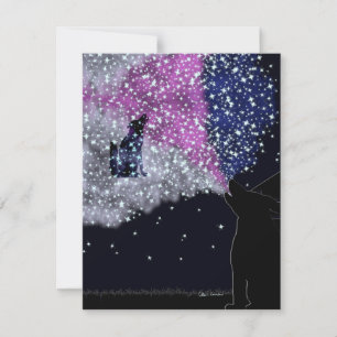 Cartes Pour Fêtes Annuelles Une nuit d'été avec Sirius