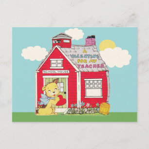 Cartes Pour Fêtes Annuelles Une Saint Valentin pour mon professeur