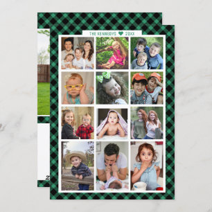 Cartes Pour Fêtes Annuelles Unique 13 Photo Collage Famille Année En Revue