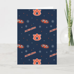 Cartes Pour Fêtes Annuelles Université d'Auburn Cycle de congés