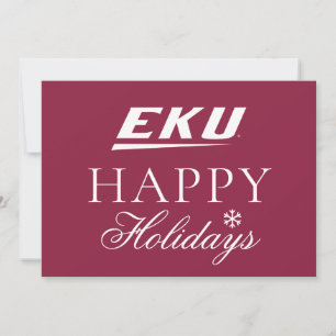 Cartes Pour Fêtes Annuelles Université du Kentucky oriental   EKU