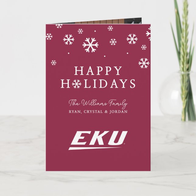 Cartes Pour Fêtes Annuelles Université du Kentucky oriental | EKU (Devant)