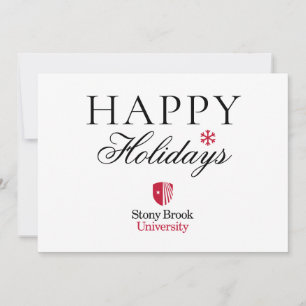 Cartes Pour Fêtes Annuelles Université Stony Brook   Marque verbale
