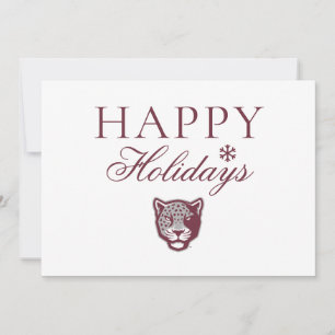 Cartes Pour Fêtes Annuelles Université Texas A&M de San Antonio Jaguars