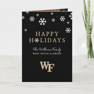 Cartes Pour Fêtes Annuelles Université Wake Forest   WF