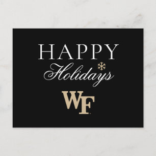 Cartes Pour Fêtes Annuelles Université Wake Forest   WF
