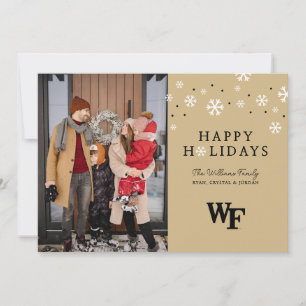 Cartes Pour Fêtes Annuelles Université Wake Forest   WF