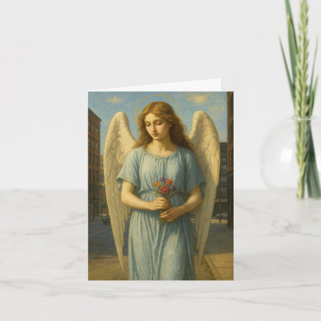 Cartes Pour Fêtes Annuelles Urban Angel Xmas card  (Devant)