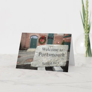Cartes Pour Fêtes Annuelles Vacances à Portsmouth, NH