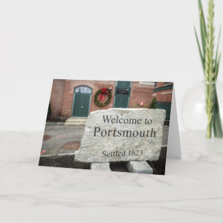 Cartes Pour Fêtes Annuelles Vacances à Portsmouth, NH