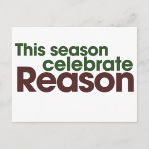 Cartes Pour Fêtes Annuelles Vacances athées