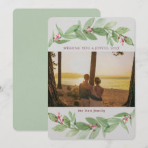 Vacances Berries vertes Joyful Photo de famille