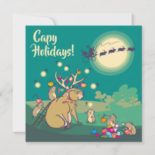 Cartes Pour Fêtes Annuelles Vacances Capy !