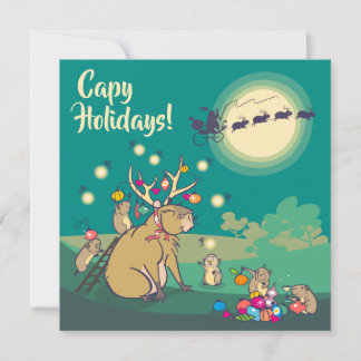 Cartes Pour Fêtes Annuelles Vacances Capy !