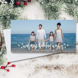 Cartes Pour Fêtes Annuelles Vacances chaudes voeux Noël ou Nouvel An Photo