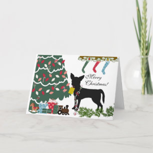Cartes Pour Fêtes Annuelles Vacances Chihuahua