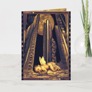 Cartes Pour Fêtes Annuelles Vacances de dormeur de rue