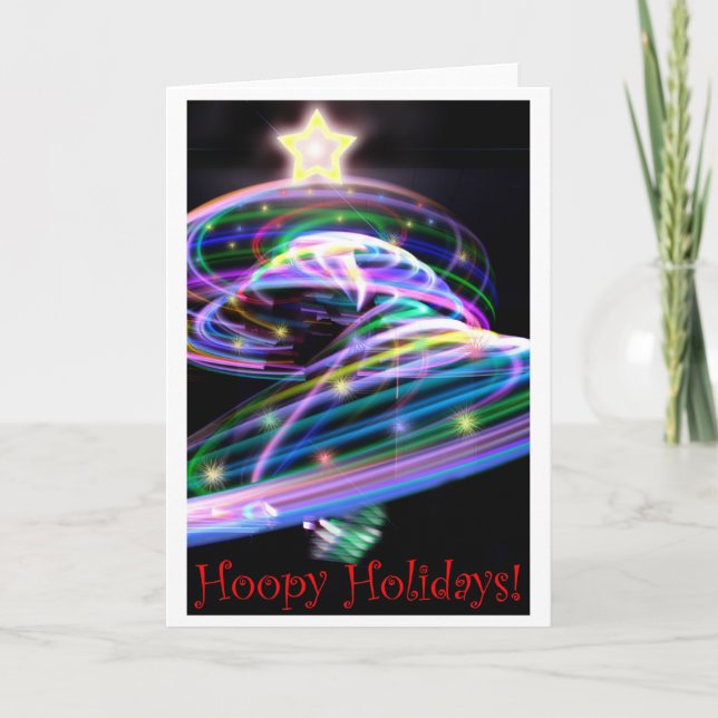 Cartes Pour Fêtes Annuelles Vacances de Hoopy (Devant)